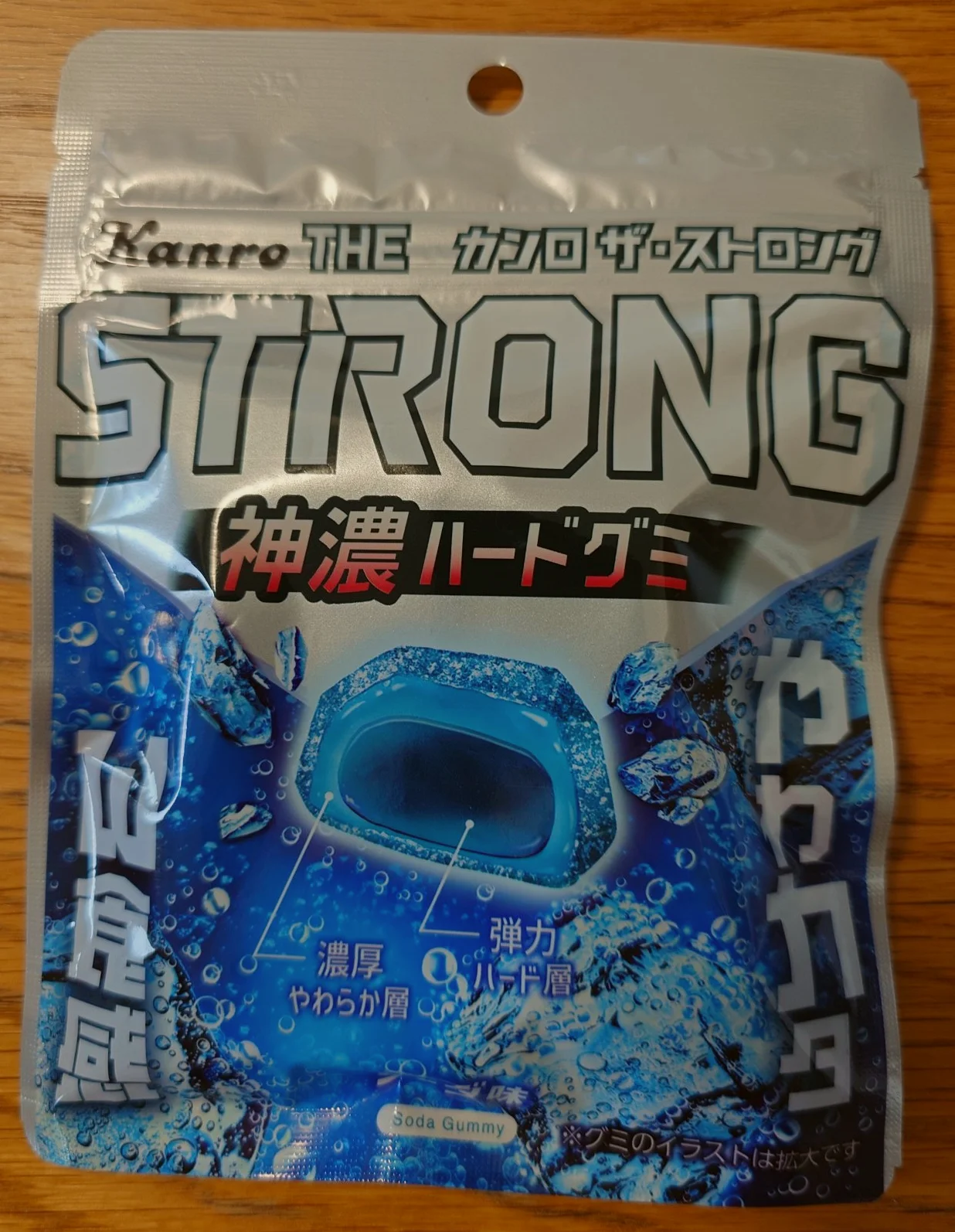 カンロ・ザ・ストロング ソーダ味